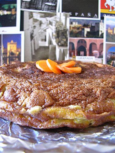Gâteau à la poêle et tortilla zanahorias 013