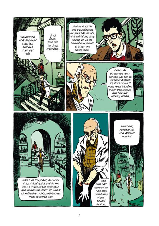 © Renart & Manolosanctis 2011 : Succube tome 1 (Planche 6) Bande dessinée Succube (tome 1) par Renart