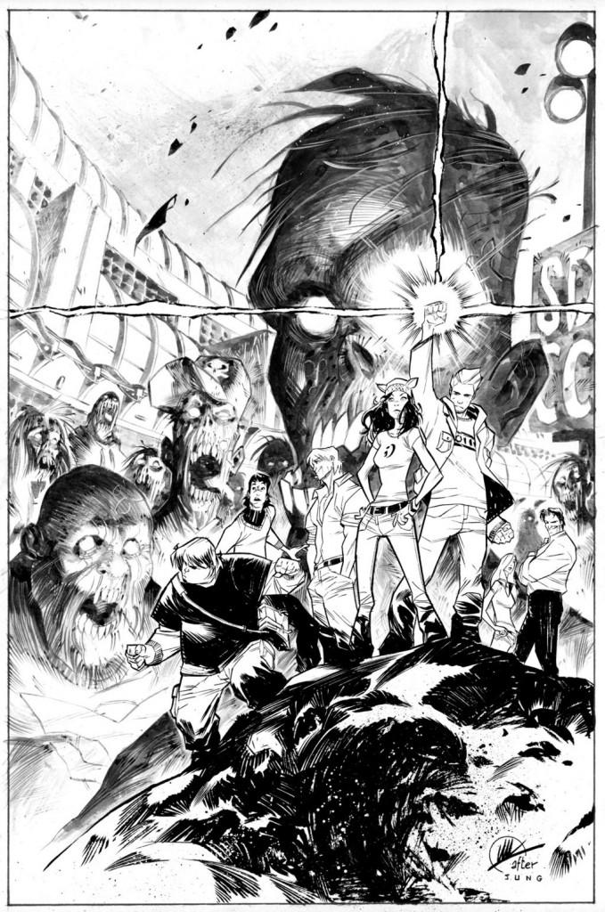 fanboys_vs_zombies___inks_by_matteoscalera-d40b9il Fanboy vs Zombies – place aux geek