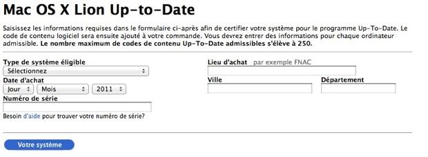 OS X Lion: obtenez le gratuitement (et légalement!) OS X Lion: obtenez le gratuitement (et légalement!)
