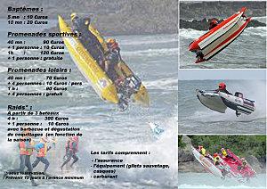 Baptème de thundercats à Jet Evasion 34 à Valras-Plage plaquette2011verso