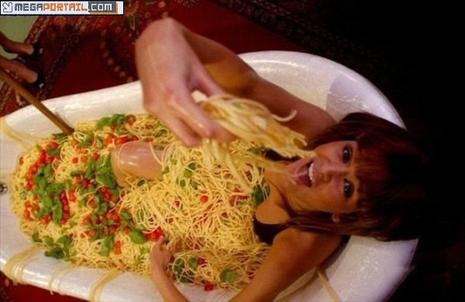 Des spaghettis pour les anorexiques