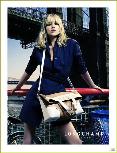 Kate Moss pour Longchamp