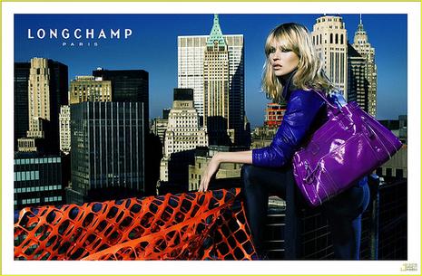 Kate Moss pour Longchamp