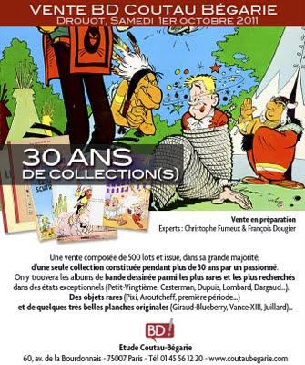 Ventes aux enchères BD : 30 ans de collection à Drouot Ventes aux enchères BD : 30 ans de collection à Drouot