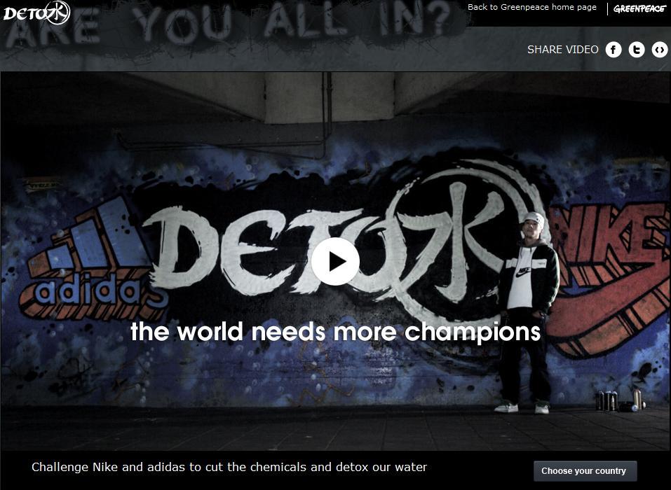 Adidas & Nike vs Greenpeace : Detox Challenge…