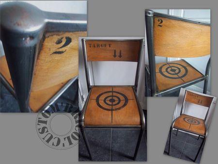 Faux fères! Chaise d'école2 montage cb