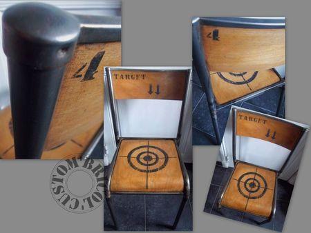 Faux fères! Chaise d'école4 montage cb