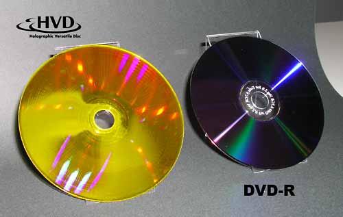 HVD_vs_DVD HVD vs DVD 500Go sur un disque holographique
