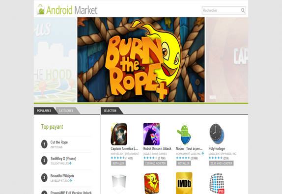 Applications - Android Market