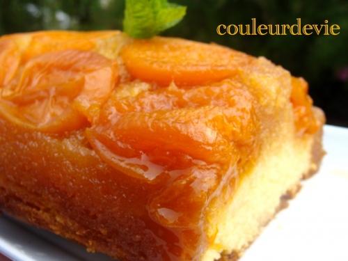 Cake tatin d’abricots Cake tatin d’abricots