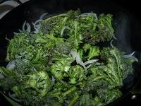 Riz et sa sauce aux brocolis