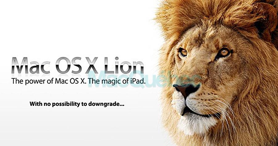 Snow Leopard interdit d’installation sur les MacBook Air 2011 et Mac Mini 2011