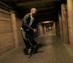 Faire du roller dans une mine de sel de Pologne vidéo roller mine sel pologne