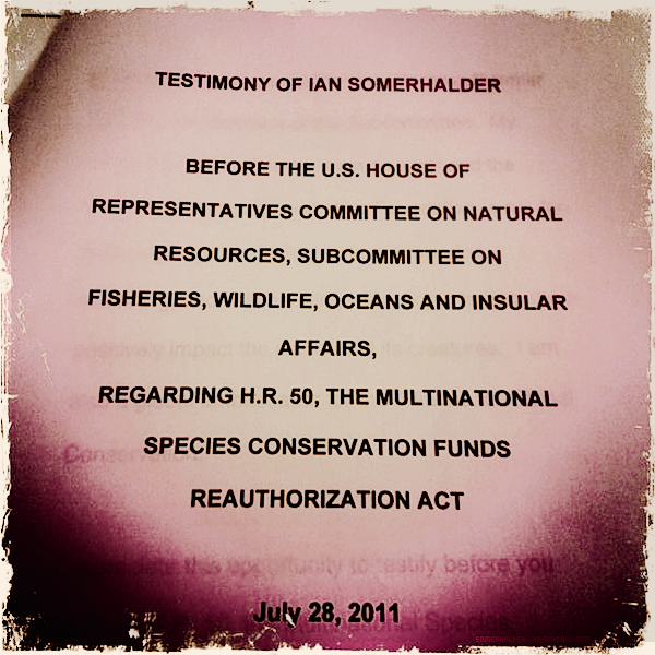 Ian au Congrès! Ian au Congrès!