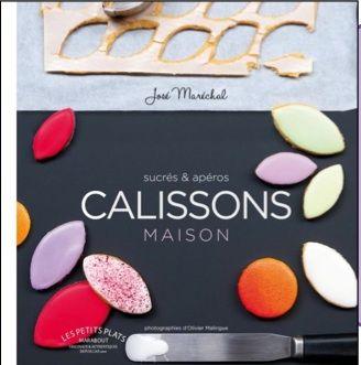 Calisson aux fraises séchées et sirop de violette calissons_couv