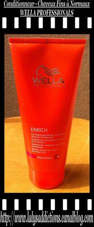 Vous avez les cheveux secs et abimés, le ligne ENRICH de WELLA PROFESSIONALS est faite pour vous^^ Conditionneur_pour_cheveux_fins___normaux___ENRICH___WELLA_PRO