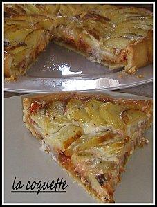 Tarte aux pommes de terre et au comté. IMGP8054