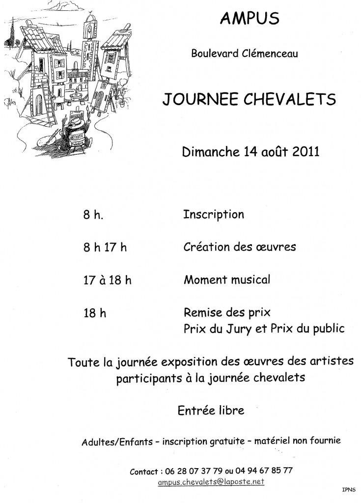 chevalets ampus Journée chevalets