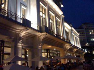 Réveil cotonneux à l'hôtel devant la plage.... Biarritz2 019