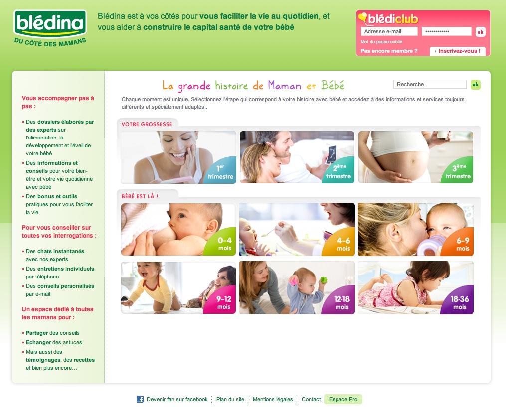 bledina-users-experiential Bledina - Site réalisé par Nurun