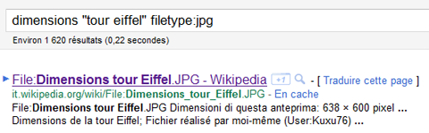 requete google, opérateur de recherche