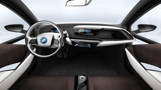 Image bmw i3 concept dashboard 550x309   BMW i3 & i8 Concept