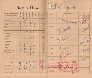 Les années collège-lycée. En fait, j'étais une rebelle... Et vous ? livret_scolaire_de_bob