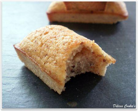 Mini financiers noisettes, crème d'amandes & caramel financiers caramel 3