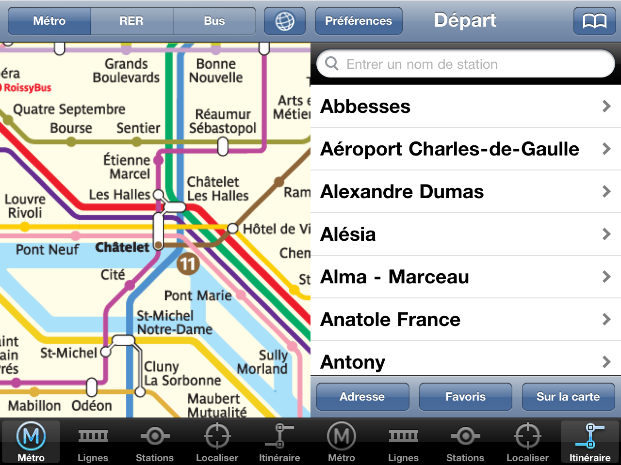 Metro Paris Subway : Une application simple pour vous déplacer dans notre capitale!
