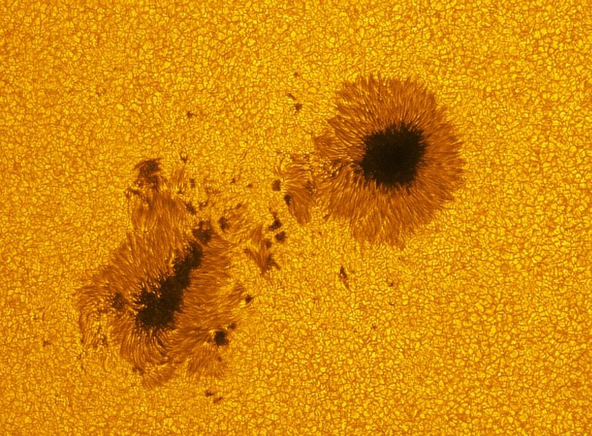 Tache solaire 1263 Tache solaire 1263