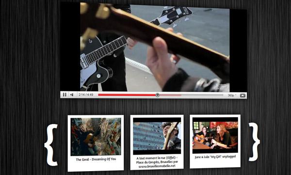 Une galerie vidéo avec l'api de Youtube Une galerie vidéo avec l'api de Youtube