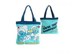 Les Schtroumpfs sont partout smurfs bags.jpg
