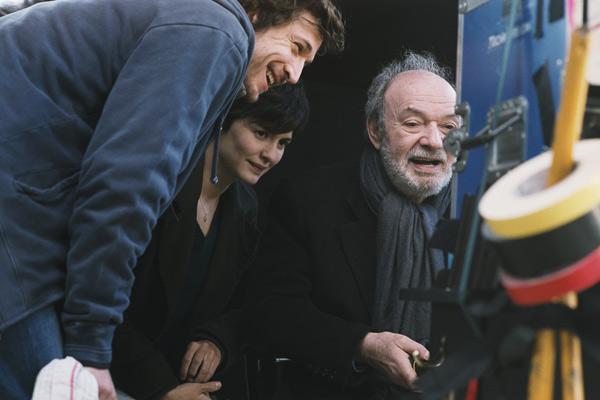 Guillaume Canet, Audrey Tautou et Claude Berri sur le tournage. Pathé Distribution