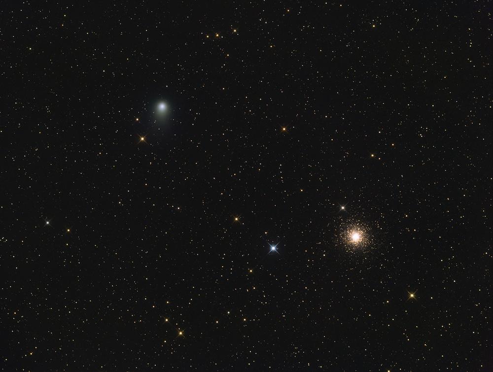 Comète Garrad et M15