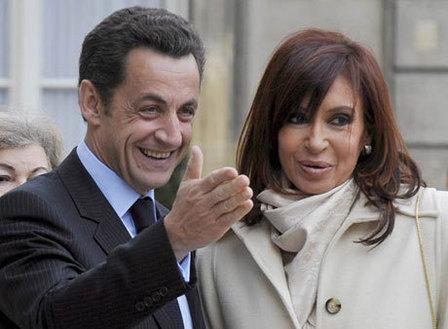 Meurtres des françaises: Sarkozy félicite Cristina Kirchner