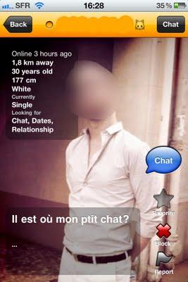 Chercher un amant ou l'amour de sa vie, merci l'iPhone, merci Grindr, merci la vie... Couillon de la lune, va !