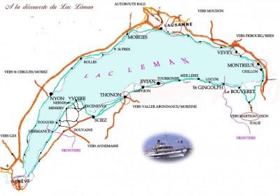 carte-leman1 Le Leman et ses musées