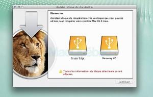 [MAJ] Assistant disque de récupération, un clone de votre partition Recovery HD