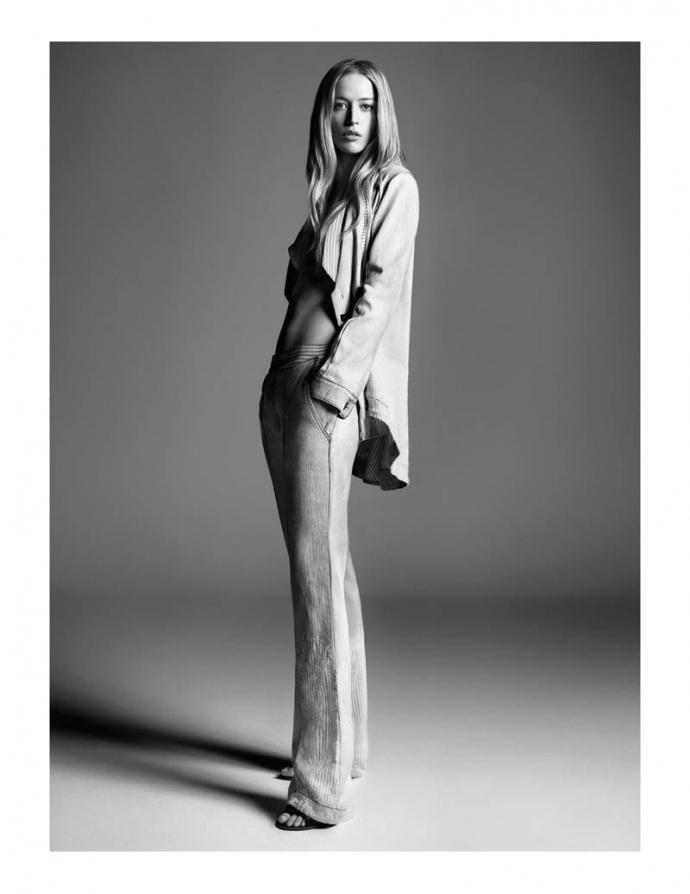 Raquel Zimmermann par Henrique Gendre pour Animale Printemps 2012 3
