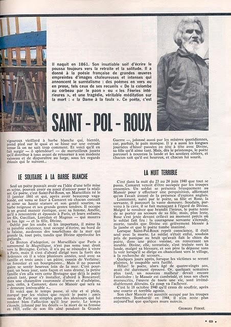Cherchez Saint-Pol-Roux dans... L'Écho de la Mode Cherchez Saint-Pol-Roux dans... L'Écho de la Mode