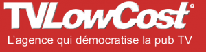Logo agence TVLowCost, le low-cost dans la pub télé