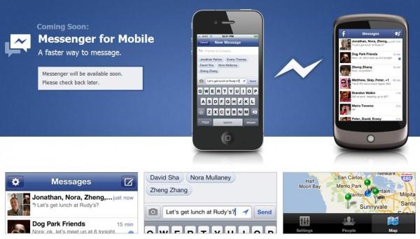 facebook-messenger facebook messenger 600x341 Facebook lance son Messenger for Mobile