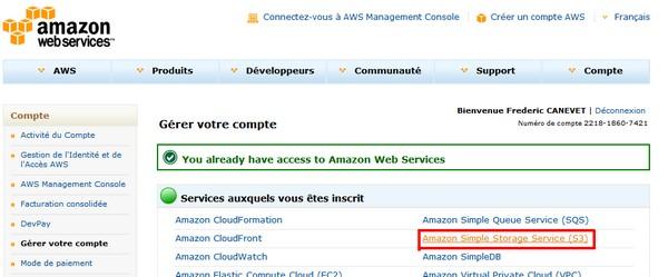 Comment stocker des fichiers, vidéos… sur Amazon S3 ? accès à amazon s3