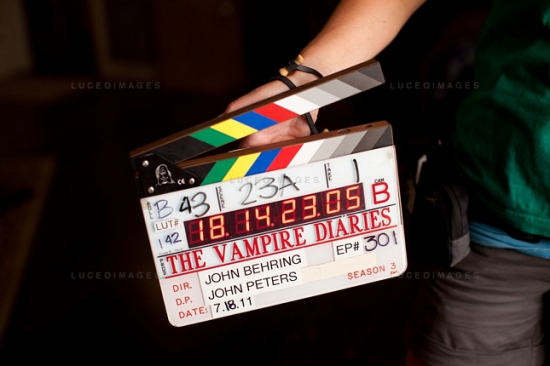 Petite visite sur le tournage de la série The Vampire Diaries
