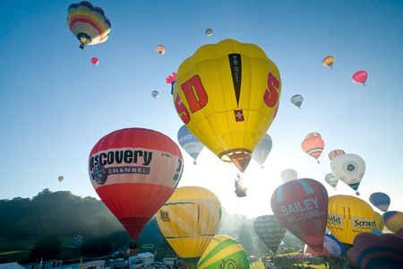 La Bristol Balloon Fiesta: le rassemblement de montgolfières le plus important d'Europe! Image 6
