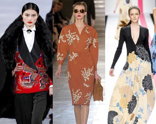 Tendances hiver Imprimés Asie Tendances hiver 2012 : les imprimés