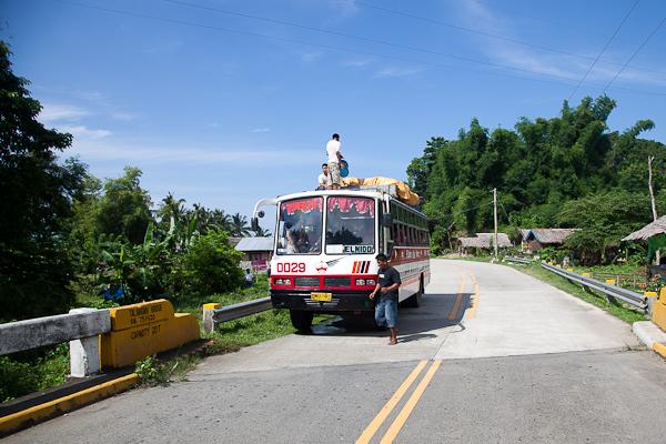 Bus vers El Nido (Philippines)