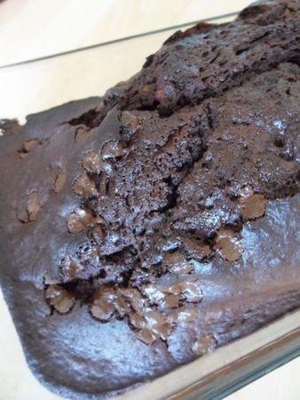 Cake tout chocolat et retour de week end SAM_2982