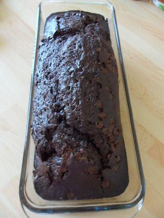 Cake tout chocolat et retour de week end SAM_2980